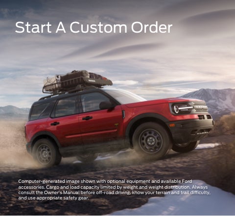Start a custom order | Crain Ford of Little Rock in Little Rock AR