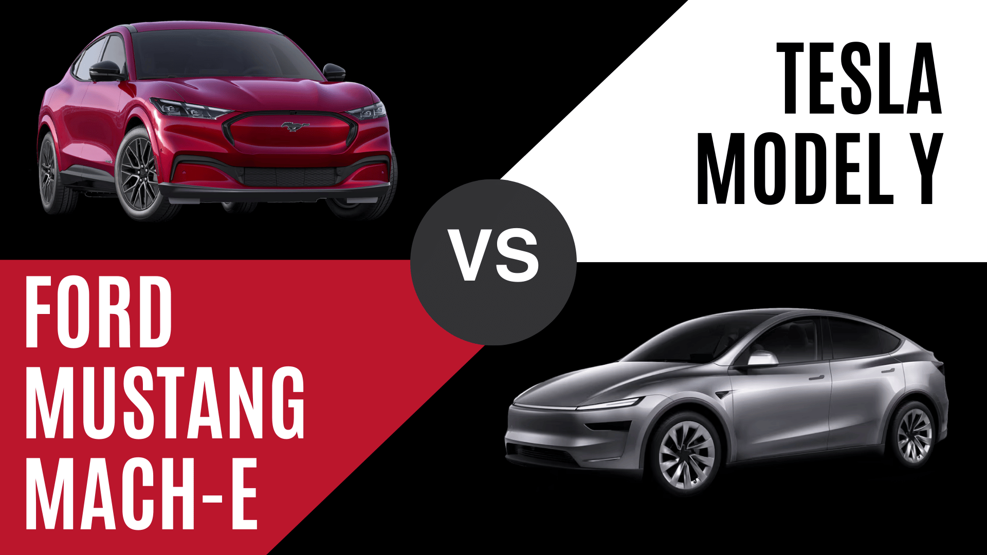 2025 Ford Mustang Mach-E vs Tesla Model Y comparison by Crain Ford of Little Rock in Little Rock AR