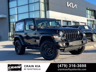 2019 Jeep Wrangler Sport - LOW MILES / BACKUP CAMERA