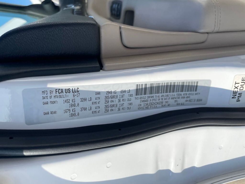 2017 Jeep Grand Cherokee Limited