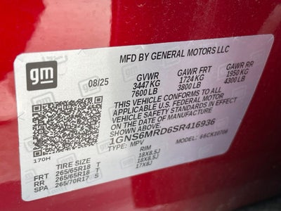 2025 Chevrolet Tahoe LS - MAX TRAILERING PKG / 2ND ROW BENCH