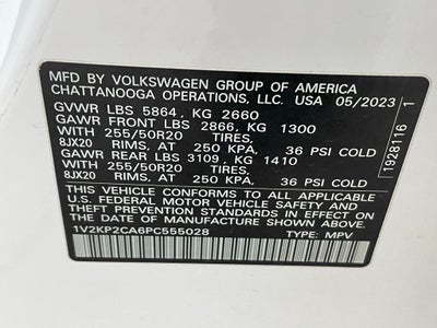 2023 Volkswagen Atlas 2.0T SE w/Technology