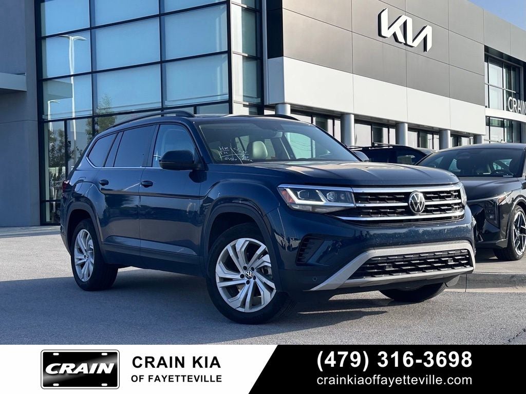 2022 Volkswagen Atlas 3.6L V6 SE w/Technology - WIRELESS CARPLAY / POWER LIFTGATE
