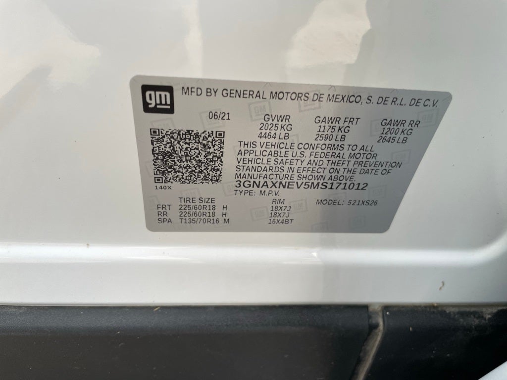 2021 Chevrolet Equinox Premier - HEATED STEERING WHEEL / TWO-TONE INTERIOR