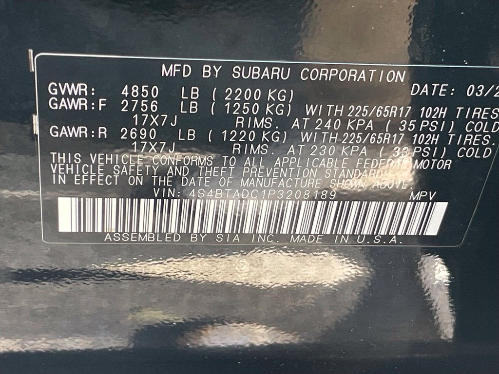 2023 Subaru Outback Premium - BLIND SPOT DETECTION / PUSH BUTTON START