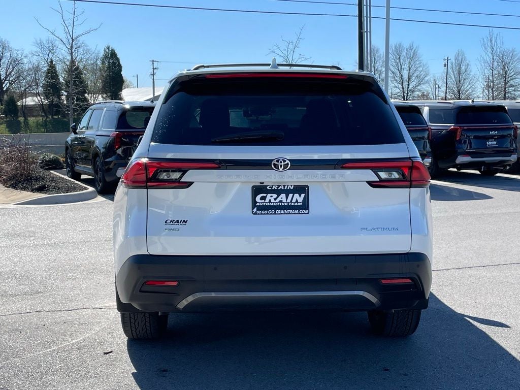 2024 Toyota Grand Highlander Platinum - PANORAMIC SUNROOF / ADAPTIVE CRUISE