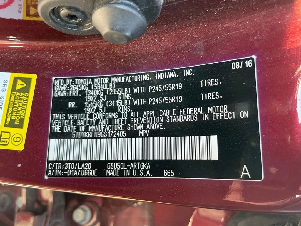 2016 Toyota Highlander Limited