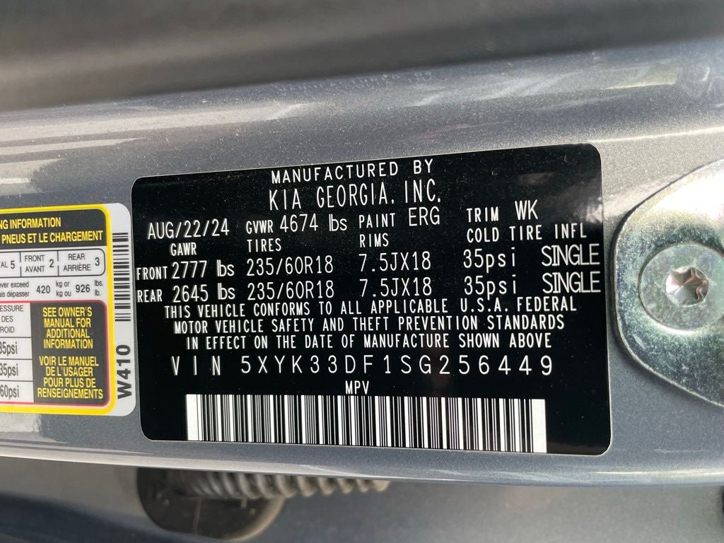 2025 Kia Sportage EX - KIA CERTIFIED / PANORAMICE SUNROOF