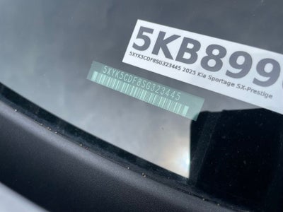 2025 Kia Sportage SX-Prestige