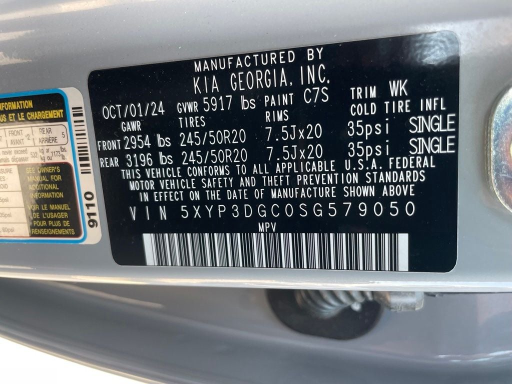 2025 Kia Telluride EX X-Line - KIA CERTIFIED / POWER MOONROOF