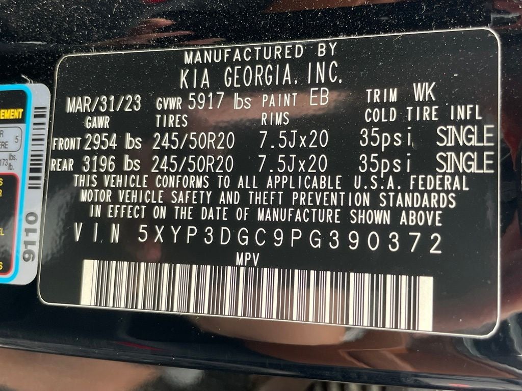 2023 Kia Telluride EX X-Line - KIA CERTIFIED / POWER MOONROOF