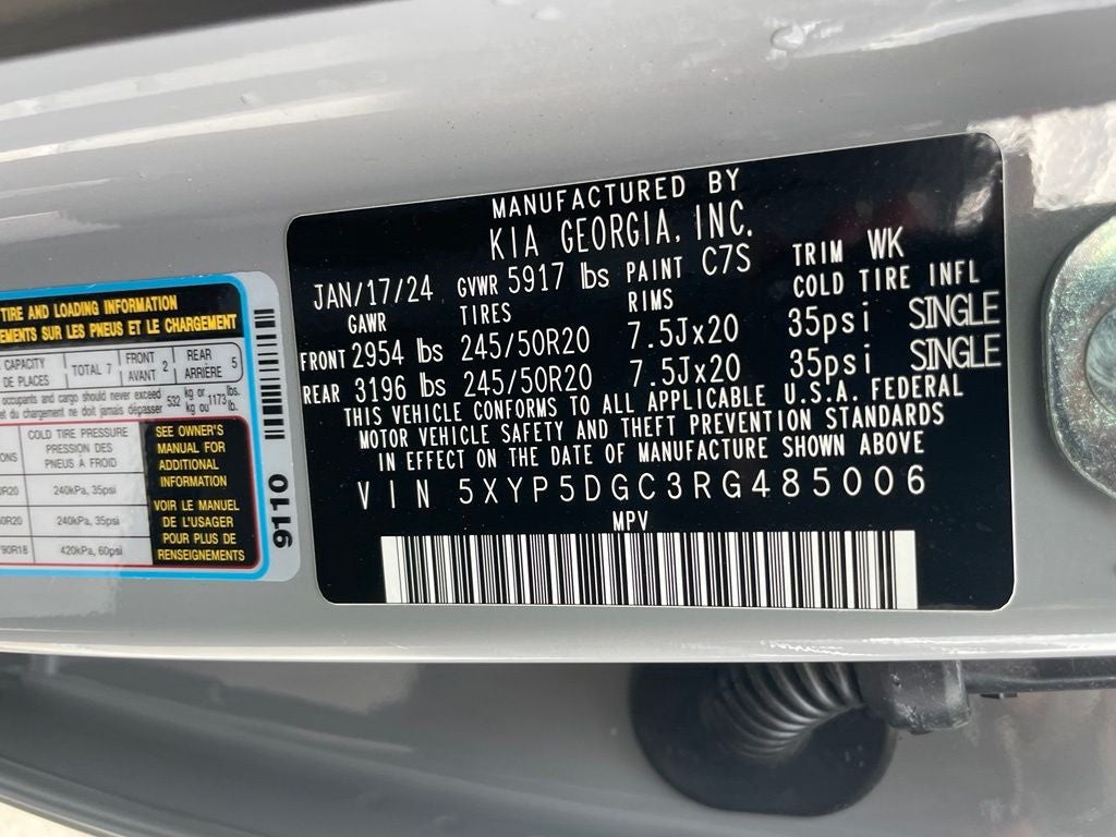 2024 Kia Telluride SX-Prestige X-Line - KIA CERTIFIED / PREMIUM NAPPA LEATHER