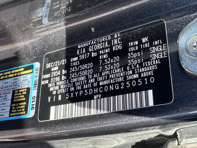 2022 Kia Telluride SX - KIA CERTIFIED / NIGHTFALL EDITION