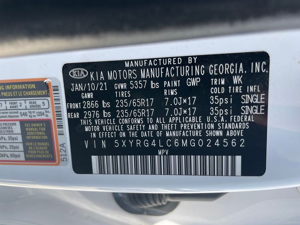 2021 Kia Sorento LX