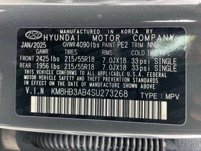2025 Hyundai Kona SEL - WIRELESS CARPLAY / 12" DISPLAY
