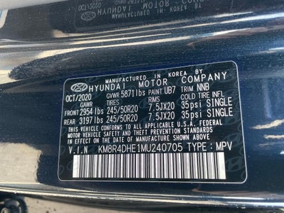 2021 Hyundai Palisade SEL - HEATED 2ND ROW / NAVIGATION