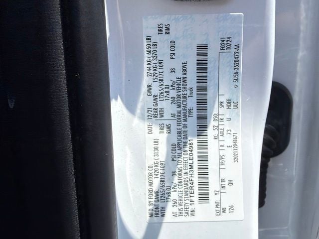 2021 Ford Ranger XL CARFAX 1-OWNER