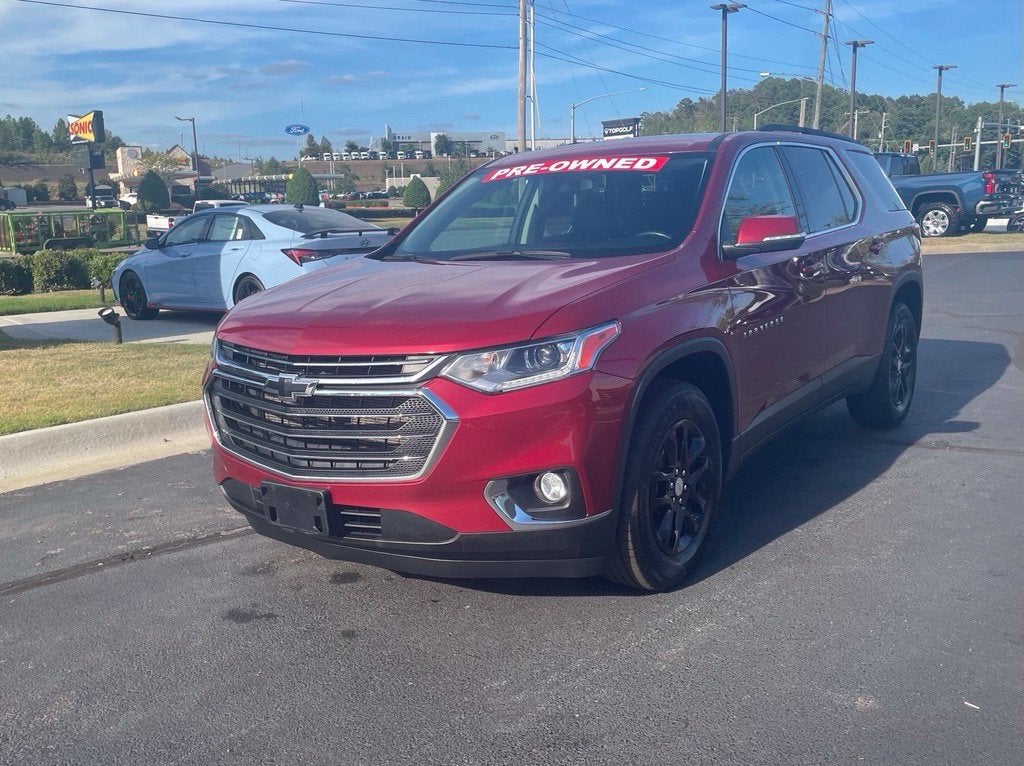 2021 Chevrolet Traverse LT Leather Leather, Third Row, Clean Carfax