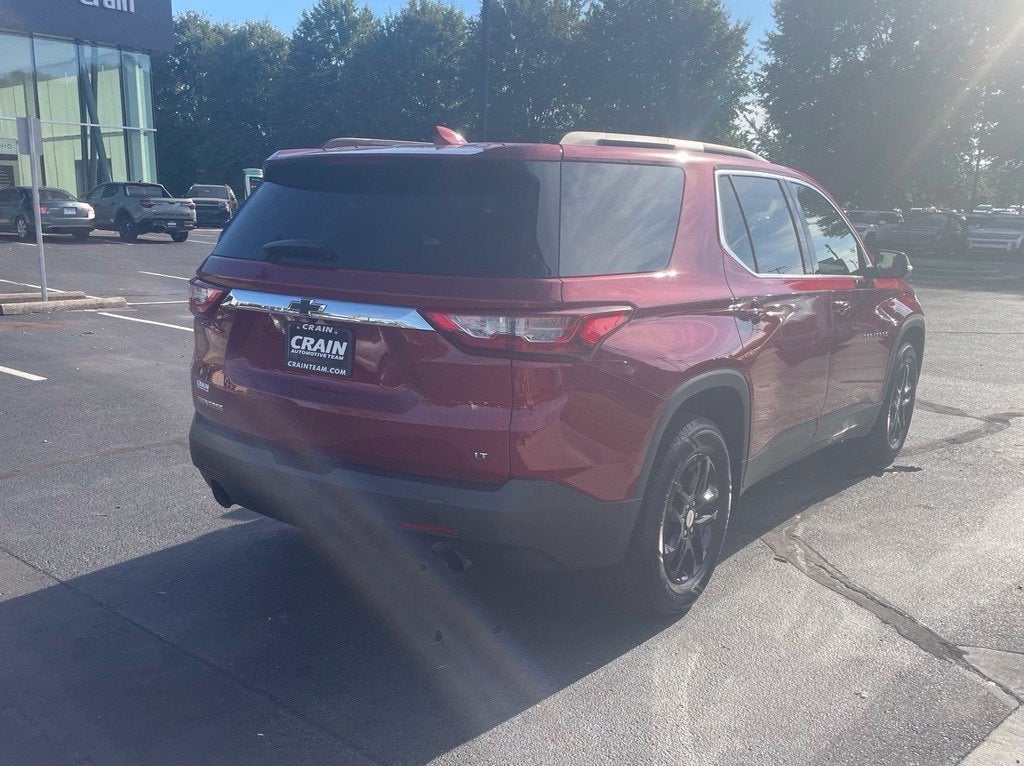 2021 Chevrolet Traverse LT Leather Leather, Third Row, Clean Carfax
