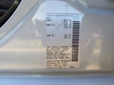 2024 Nissan Altima 2.5 SR