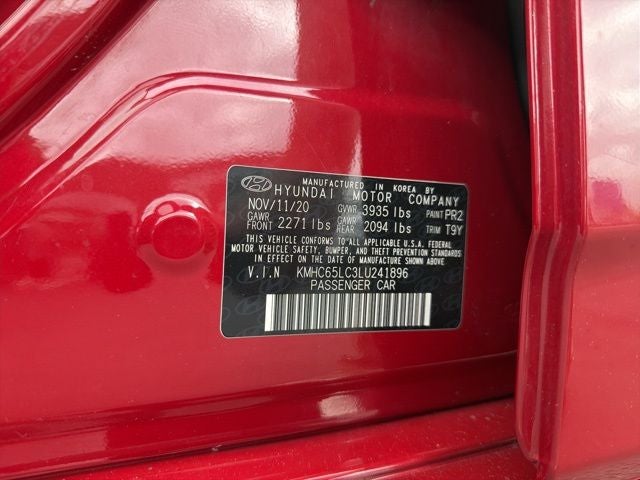 2020 Hyundai Ioniq Hybrid Blue