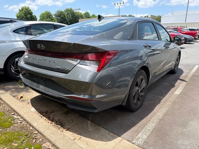 2023 Hyundai Elantra Hybrid Blue