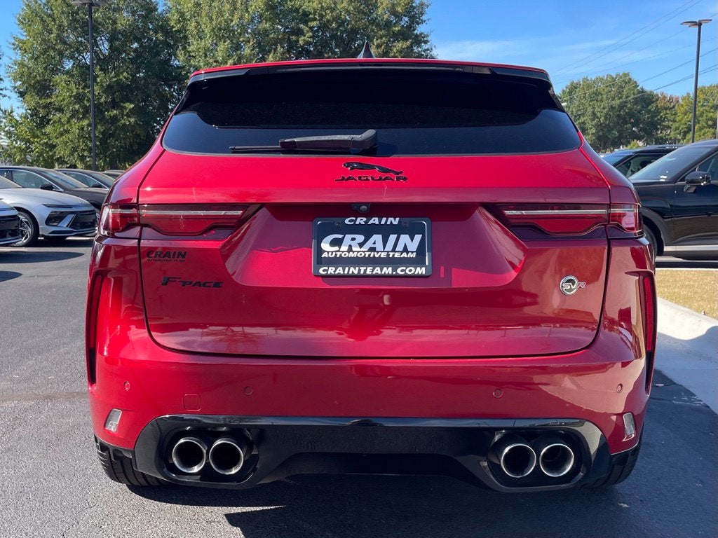 2023 Jaguar F-PACE SVR Clean CarFax, Leather, Moonroof