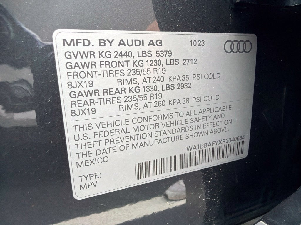 2024 Audi Q5 40 Premium Plus quattro