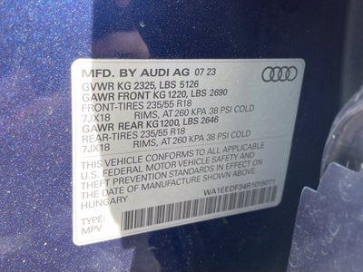 2024 Audi Q3 Premium Plus, One Owner, Navi, Leather, Moonroof S Line quattro
