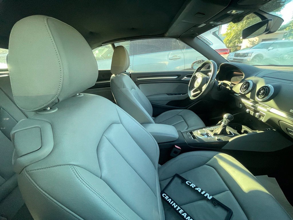 2018 Audi A3 2.0T Premium Plus Leather, Navi, Clean CarFax