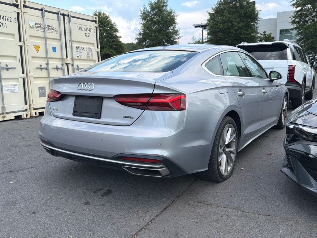 2023 Audi A5 Sportback Premium Plus, Leather, Moonroof, Clean CarFax quattro
