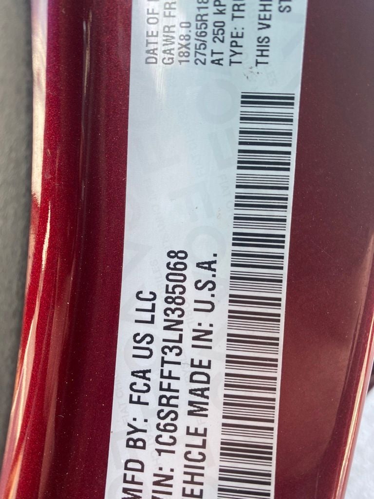 2020 RAM 1500 Big Horn/Lone Star