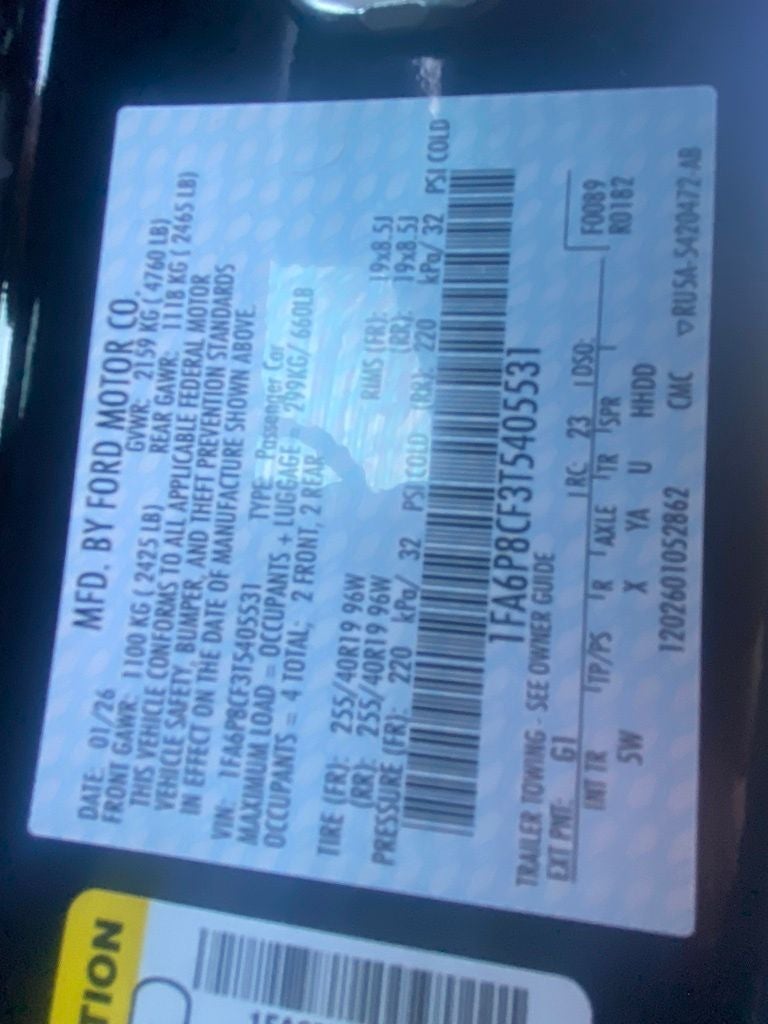 2026 Ford Mustang GT Premium