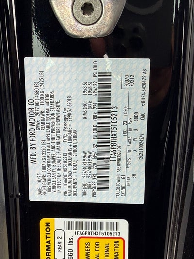 2026 Ford Mustang EcoBoost Premium