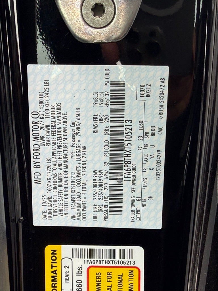 2026 Ford Mustang EcoBoost Premium