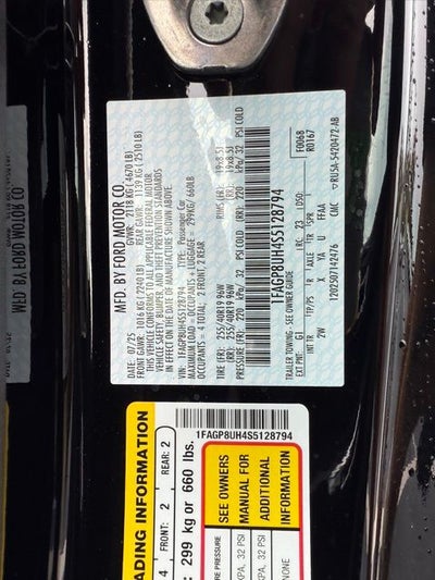 2025 Ford Mustang EcoBoost