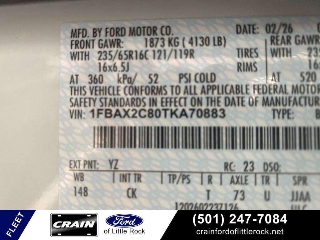 2026 Ford Transit-350 XLT