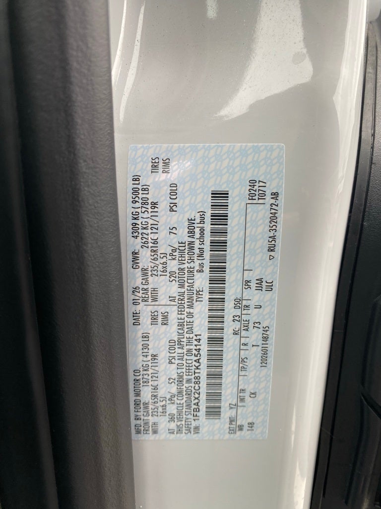 2026 Ford Transit-350 XLT