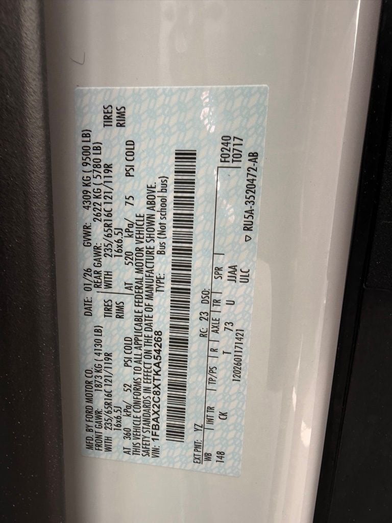 2026 Ford Transit-350 XLT