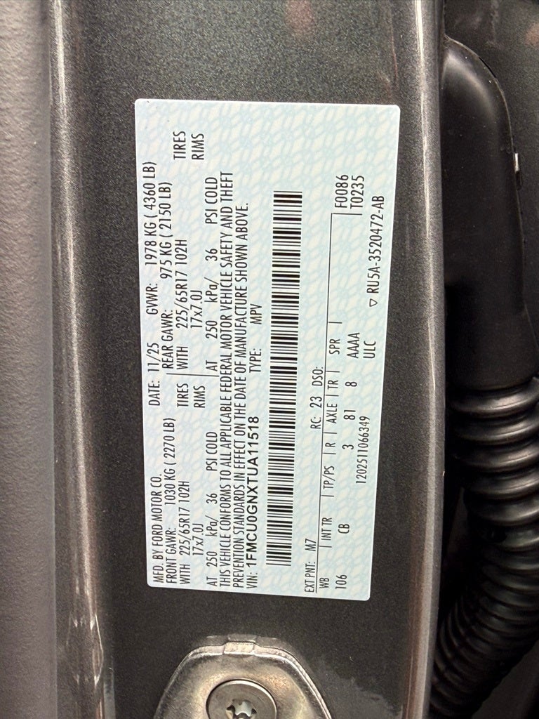 2026 Ford Escape Active