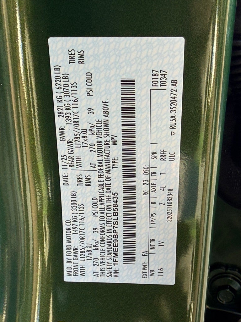 2025 Ford Bronco Badlands