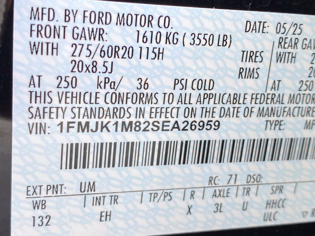 2025 Ford Expedition Max Platinum