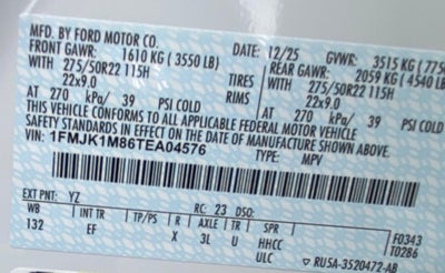 2026 Ford Expedition Max Platinum