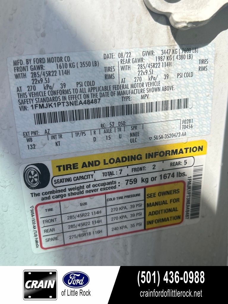 2022 Ford Expedition Max King Ranch