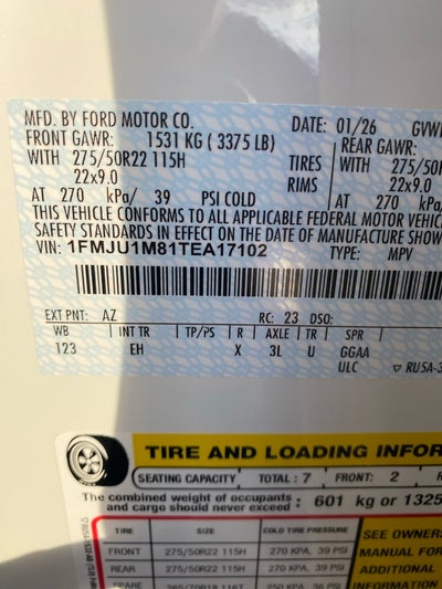 2026 Ford Expedition Platinum