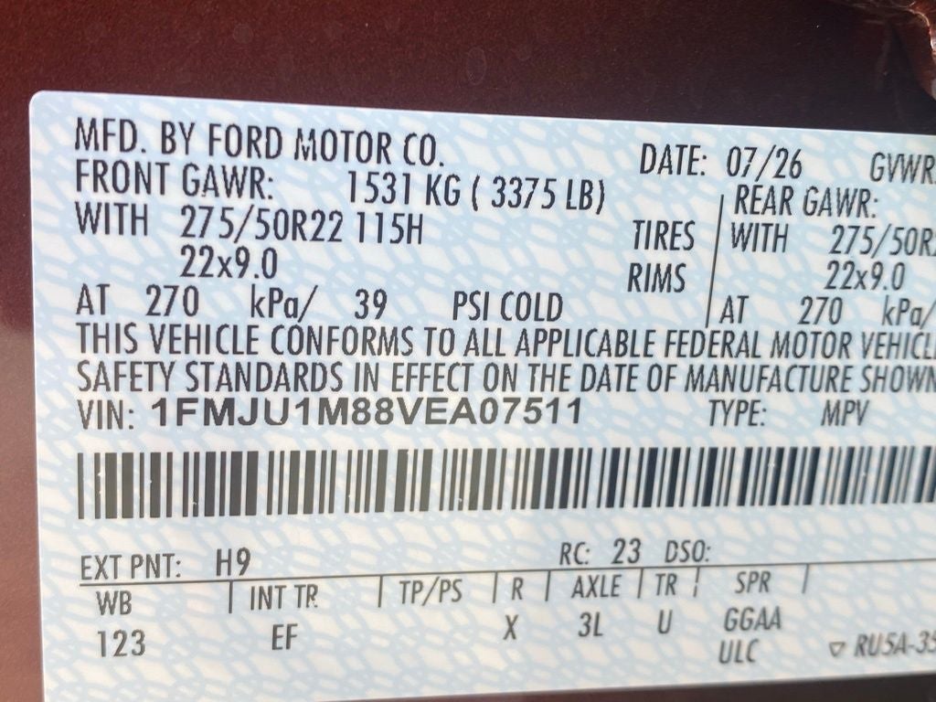 2027 Ford Expedition Platinum