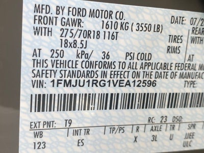 2027 Ford Expedition Tremor