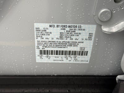 2026 Ford Explorer Platinum