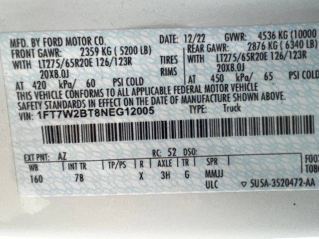 2022 Ford F-250SD Platinum