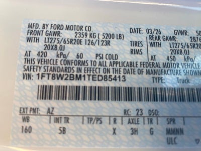 2026 Ford F-250SD Lariat